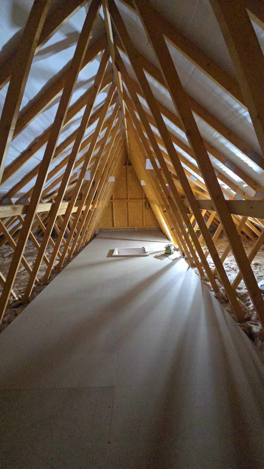 JR Loft Boarding installation