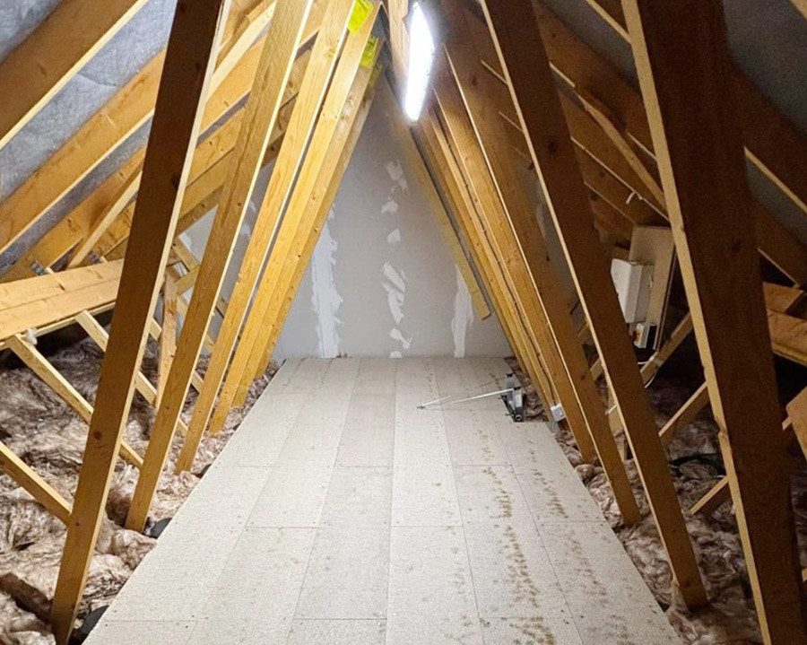 JR Loft Boarding installation